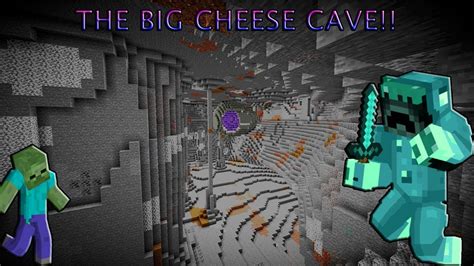 Minecraft Snapshot Survival The Big Cheese Cave Ep2 Youtube