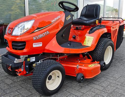 Kubota rasenmäher, suchen und finden sie verkaufsangebote neue und gebrauchte kubota autoline » landtechnik » rasenmäher rasentraktoren heckenscheren motorhacken laubbläser. Rasenmäher Kubota GR2120 - STEGEMANN Landtechnik