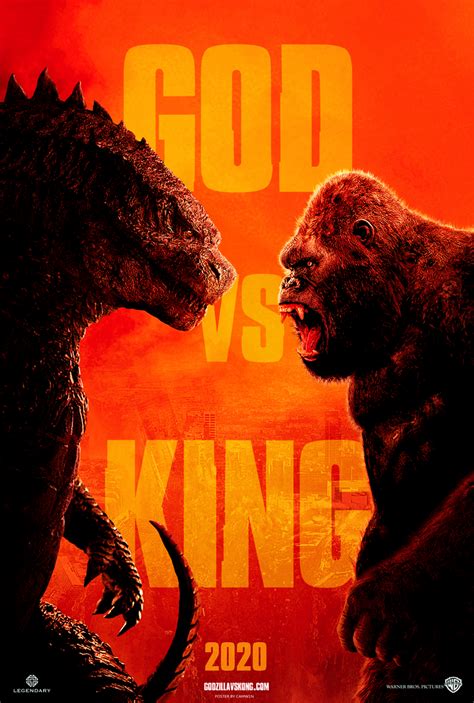 Godzilla Vs Kong 2020 Poster 5 By Camw1n On Deviantart