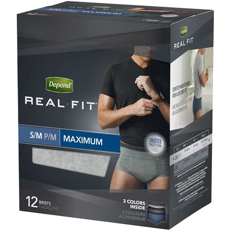 Depend Real Fit Incontinence Underwear For Men Sm Shipt
