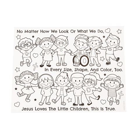 Help Kids Learn That Jesus Loves Them A Great Craft To Accompany A