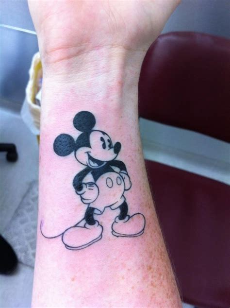 Mickey Mouse Tattoos Designs Ideas And Meaning Tattoos For You