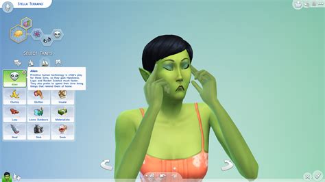 New Trait Alien By Danburite2 At Mod The Sims Sims 4