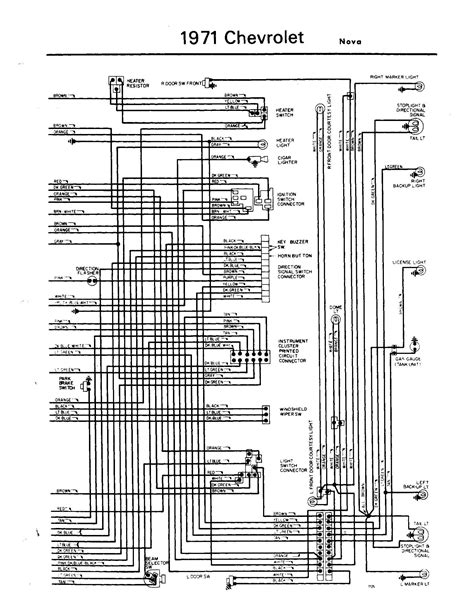 1971 Chevelle Steering Column Wiring Diagram Supreme