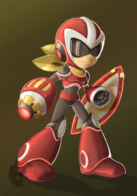 Proto Man Fully Charged Design By