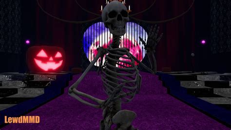 【r18 Mmd】happy Halloween Skelly 13th Night Of 13 Nights Of Halloween