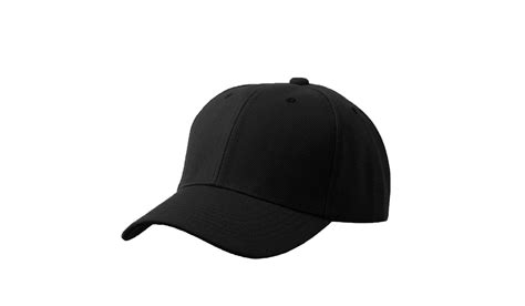 Plain Six Panel Black Baseball Caps For Men And Women Shop Today