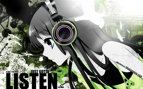 Anime Girl Listening To Music Wallpapers Top Free Anime Girl Listening To Music Backgrounds