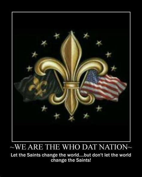 Who Dat Nation New Orleans Saints New Orleans Saints Football Who Dat