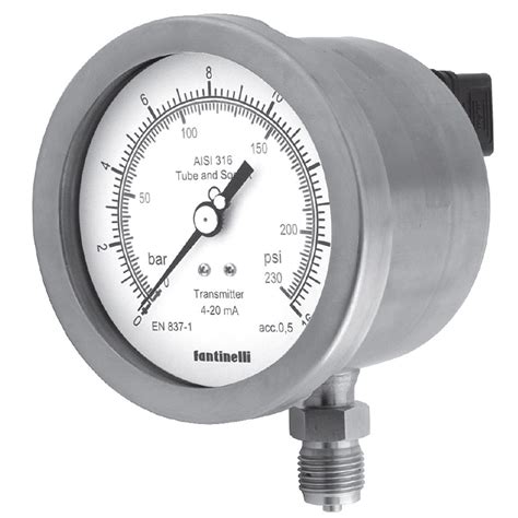 Instruments Measurement Production Pressure Gauges Thermometers