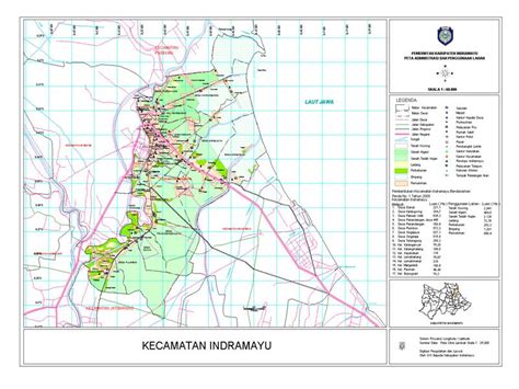 Takjub Indonesia Peta Kecamatan Kecamatan Di Kabupaten Indramayu