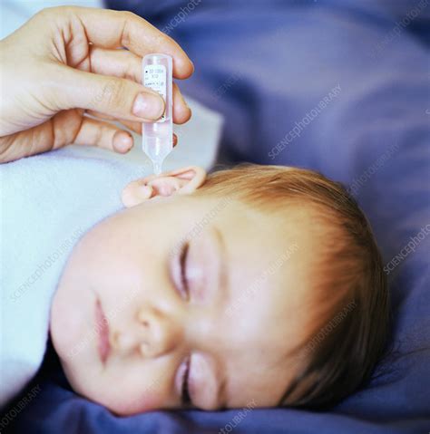 Ear drops - Stock Image - M833/0255 - Science Photo Library