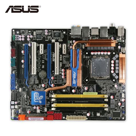 Original Used Asus P5q Deluxe Desktop Motherboard P45 Socket Lga 775