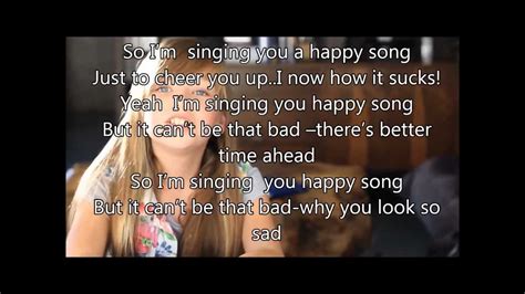 Connie Talbot Happy Song Karaoke Youtube