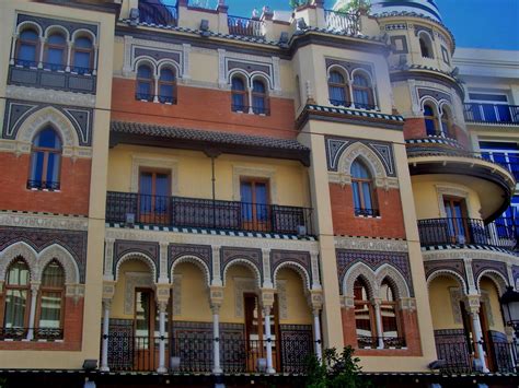 Moorish Architecture In Seville Spain November 2007