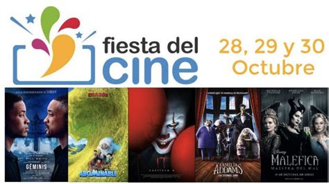 Vuelve La Fiesta Del Cine A 290€ 28 29 Y 30 De Octubre 2019 Consigue