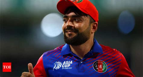 Rashid Khan Named Afghanistans T20 Captain Cricket News Times Of India