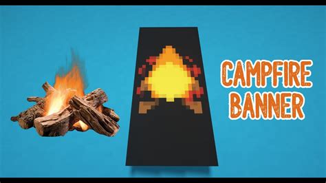 Banner Design Ideas How To Make A Campfire Banner In Minecraft Youtube