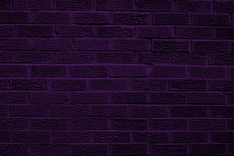 Dark Purple Brick Wall Texture Picture Free Photograph Photos