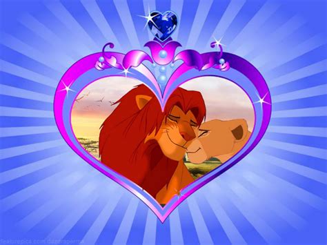 Simba And Nala Disney Valentines Day Fan Art 34478777 Fanpop