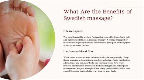 Ppt Benefits Of Gentle Swedish Massage For Overall Well Being Powerpoint Presentation Id