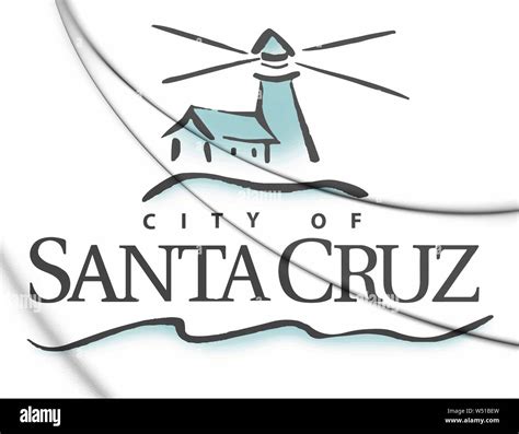 3d Seal Of Santa Cruz California Usa 3d Illustration Stock Photo