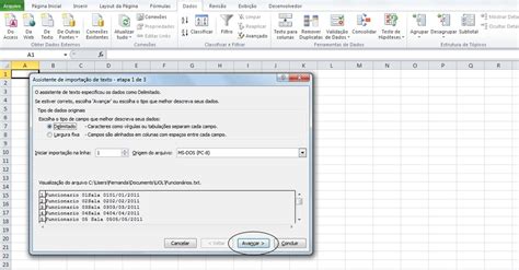 Saiba Como Importar Arquivo De Texto Formato Txt Para Planilha Do Excel Fotos Tecnologia