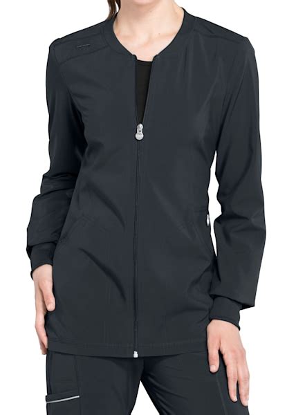 Infinity By Cherokee Zip Front Scrub Jackets With Certainty Scrubs