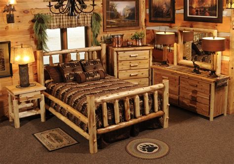Turn your rustic bedroom into a truly restful retreat, literally bursting with that warm and welcome feeling that makes you want to. Hayward Traditional Cedar Bedroom Set ~ Discounted Aspen ...
