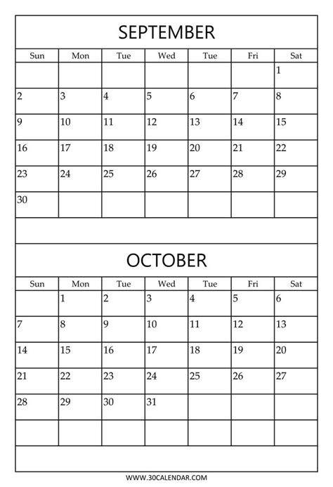 Printable Calendar 2023 2 Months Per Page