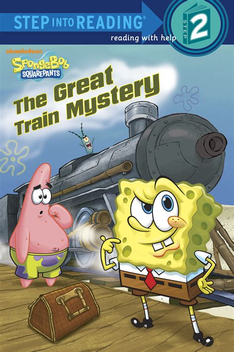 Step Into Reading Level 2 Quality The Great Train Mystery Spongebob Squarepants