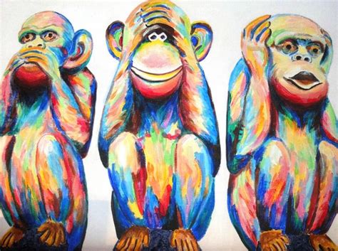 Hear No Evil See No Evil Speak No Evil Painting At Explore Collection Of