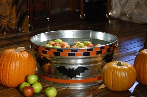 Halloween Witch Crafts Apple Bobbing Tub Cathie Filians Handmade