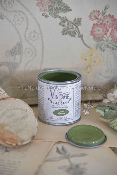 Jeanne Darc Living Chalk Paint Olive Green 100 Ml