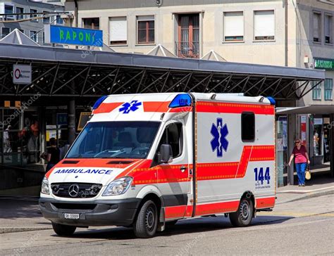 Ambulance Van In Switzerland Stock Editorial Photo © Photogearch