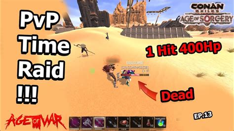 Conan Exiles pvp age of war - Apocalys RU - YouTube