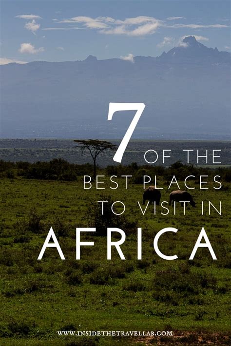 7 Of The Best Places To Visit In Africa Beyond Cape Town And Safaris