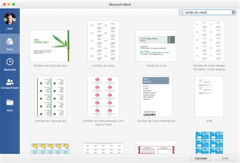 Como Fazer Um Cartão De Visita No Microsoft Word Tecnoblog