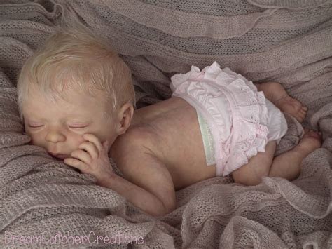 Beautiful Full Body Ecoflex Silicone Reborn Baby Ooak Girl Lifelike