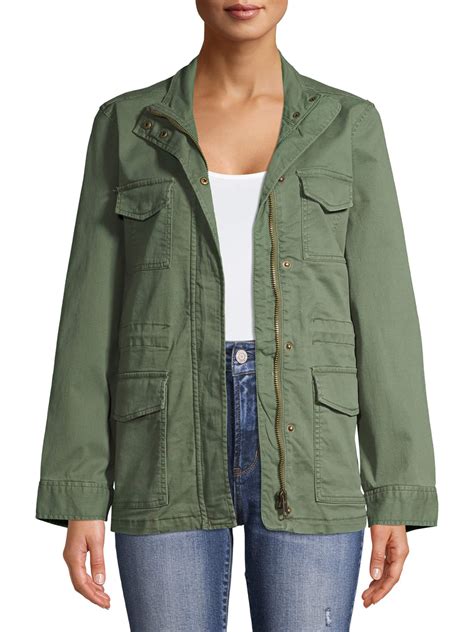 time and tru women s utility jacket