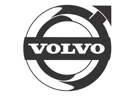 Volvo Blackandwhite Logo Volvo Volvo Trucks Volvo Logo