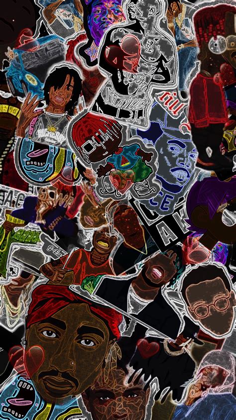 Cartoon Rappers Wallpapers Wallpaper Cave