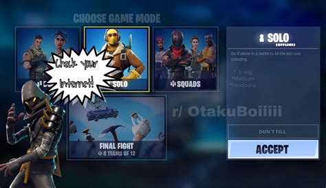 Fortnite Offline Mode Play Against Bots Can Toggle Through