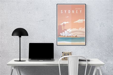 Sydney Travel Poster Dare To Dream Prints