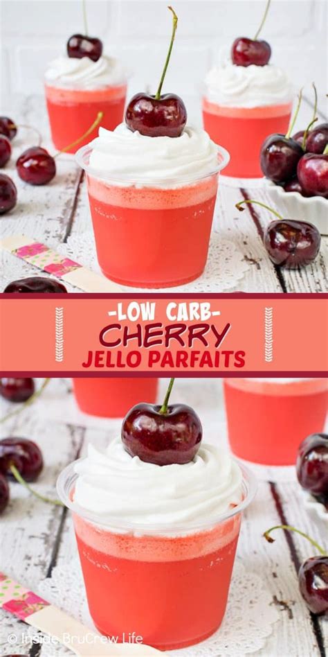 It is a 1 for 1 substitute for sugar, unlike pure stevia. Low Carb Cherry Jello Parfaits - these two ingredients ...