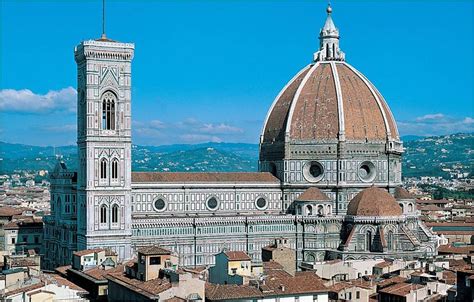 Renaissance Filippo Brunelleschi Dome Of Florence Cathedral View