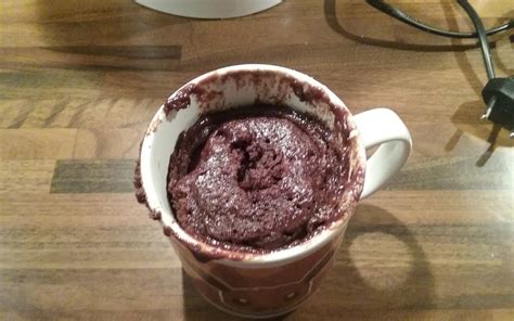 Recette Mug cake coulant au chocolat micro onde pas chère et