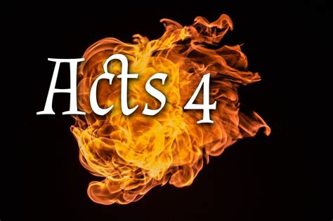 Acts 4 The Warehouse Bible Commentary By Chapter