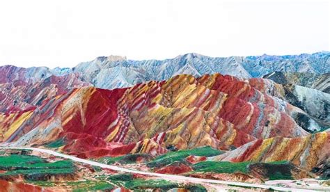 Rainbow Mountains Zhangye Danxia National Park China