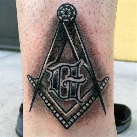 90 Masonic Tattoos For Men Freemasonry Ink Designs Tattoos For Guys